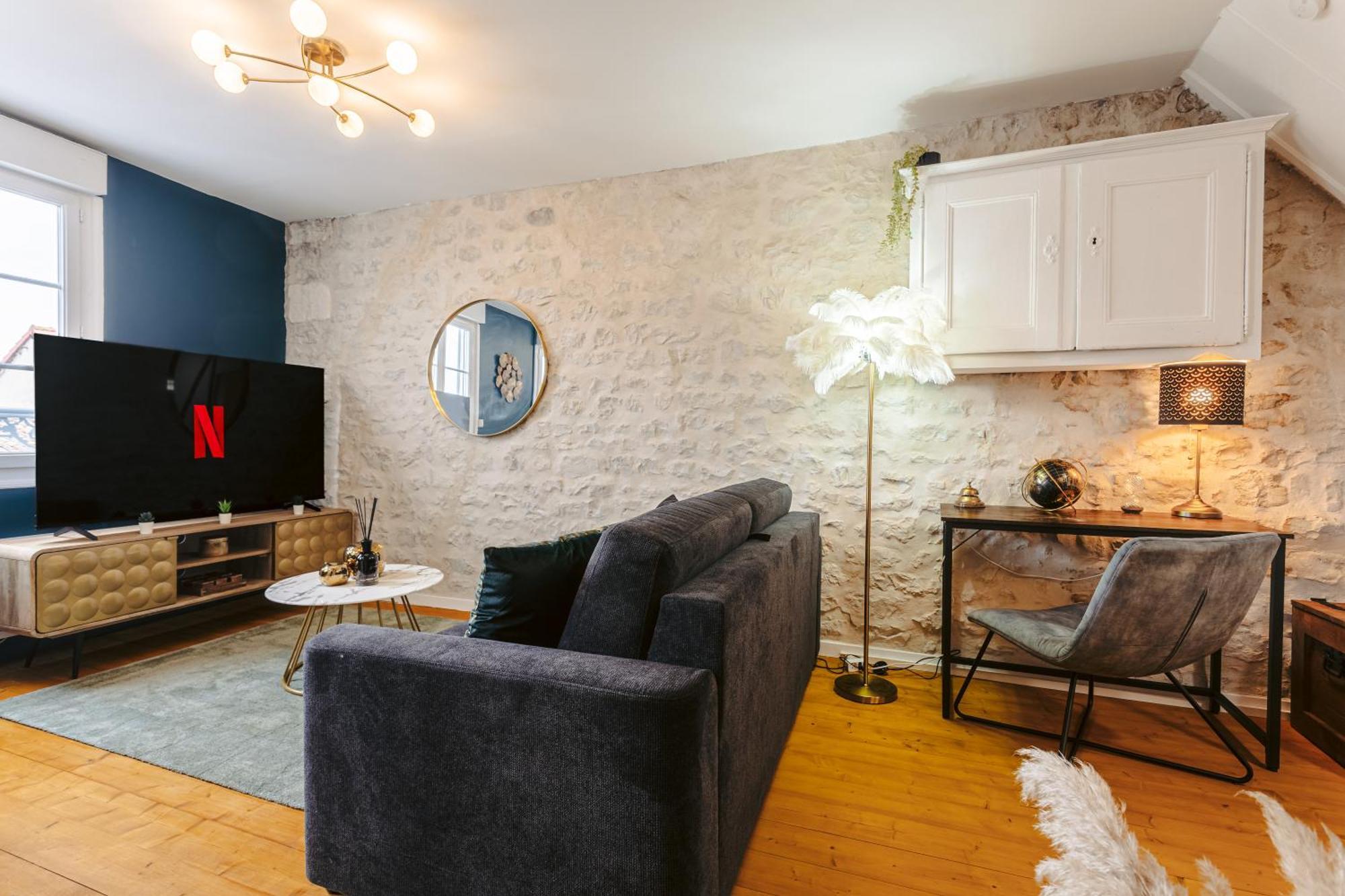 Gatsby - Elegant, Central, Fibre, Tv 4K, Netflix, Literie Confortable La Rochelle (Charente-Maritime) Exterior foto